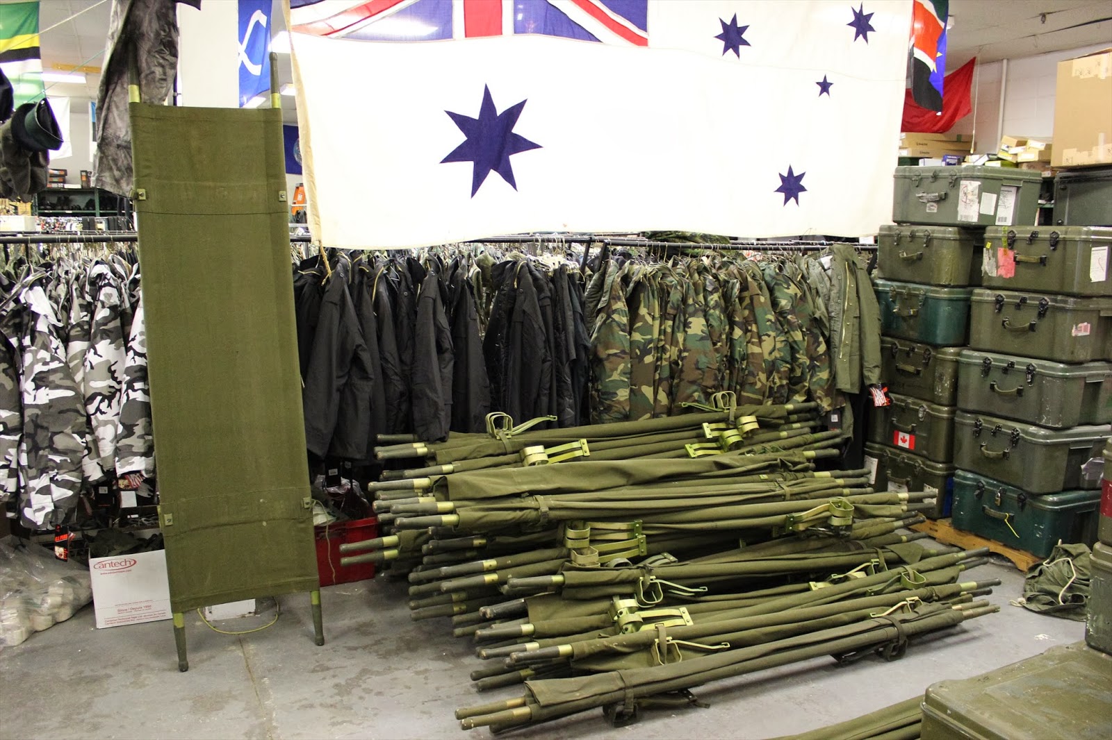 The Halifax Army Navy Store MILITARY SURPLUS