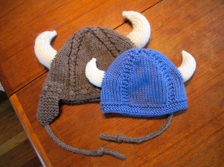52 Weeks, 52 Hats Newborn Viking Hat