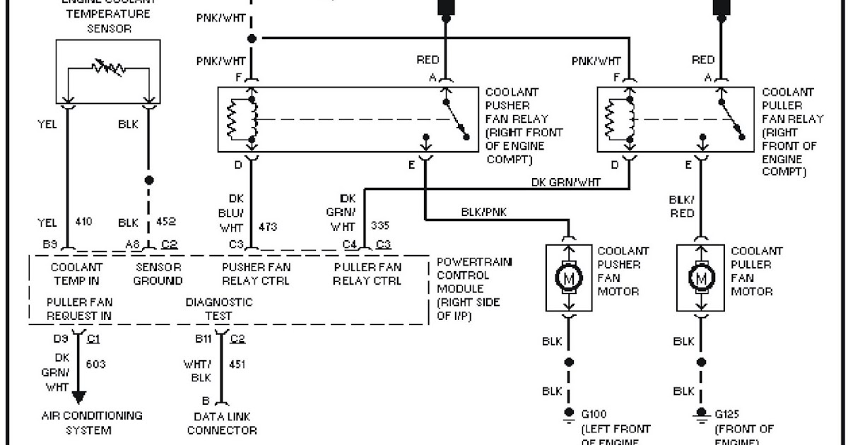 V Manual: 1992 Pontiac Trans Sport 3.8L (VIN L), Cooling ... yamaha t135 wiring diagram pdf 