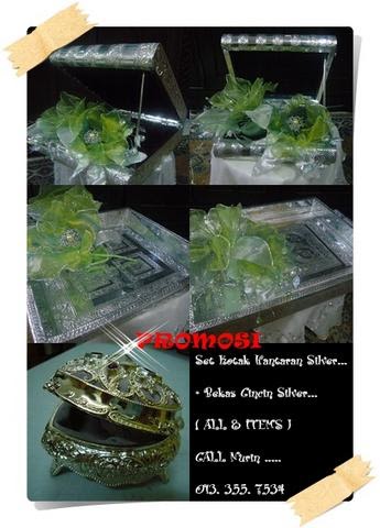 rental sewa barang pengantin makeup set hantaran kotak silver silver boxes rental sewa barang pengantin makeup set hantaran kotak silver silver boxes