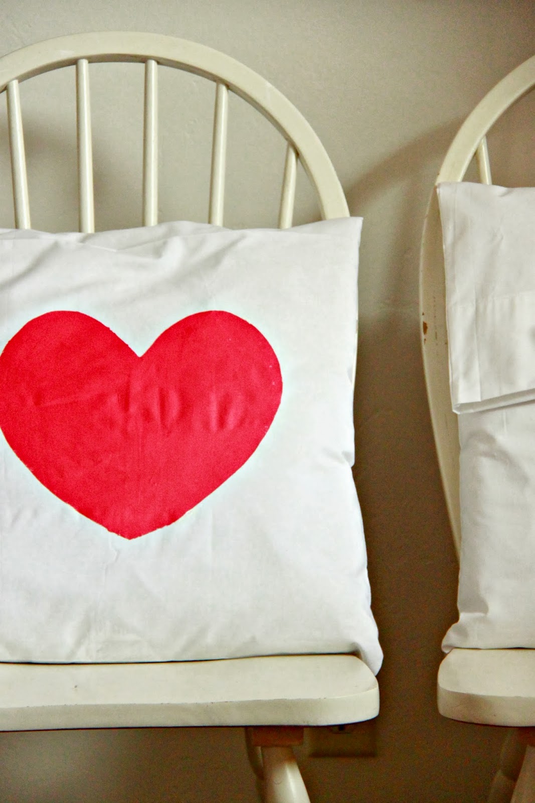 Larissa Another Day Pillowcase Heart Envelope Throwpillow