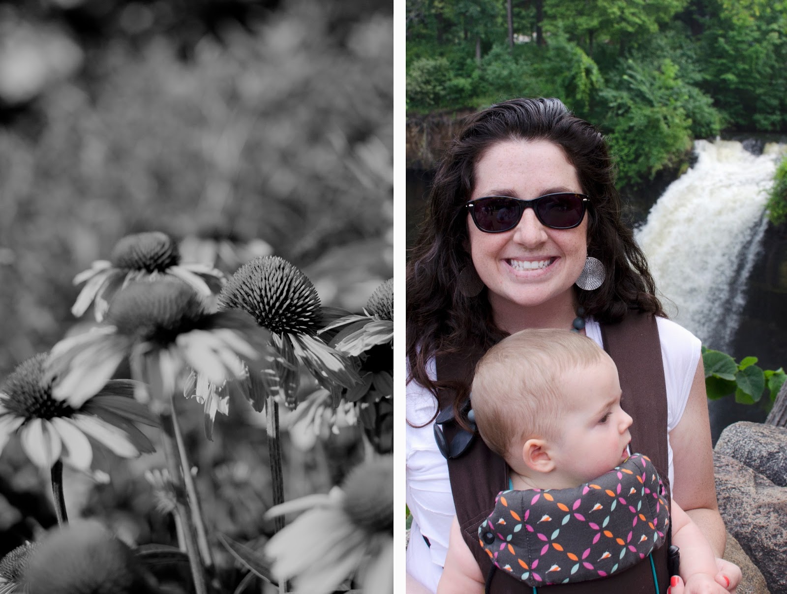 Minnehaha Falls With the 'Rents Celebrating Daily