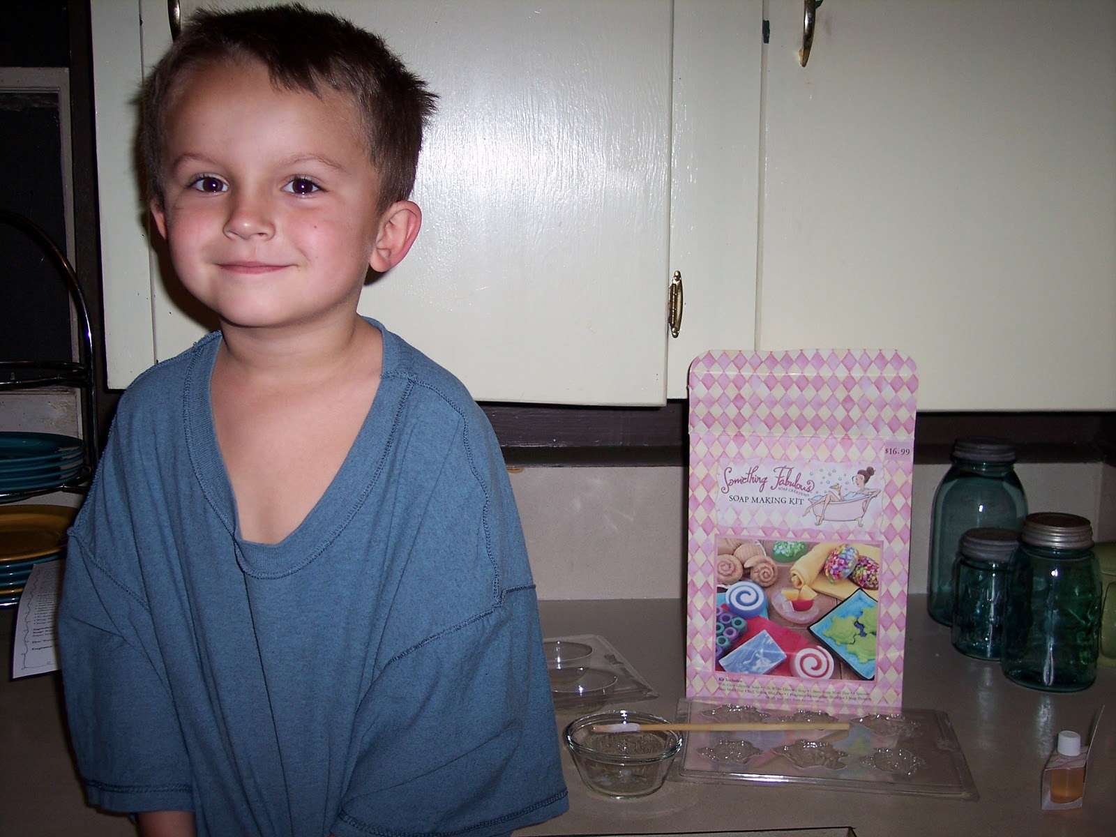 Stone Cottage Adventures Soap Making Kit Wow! That was easy!