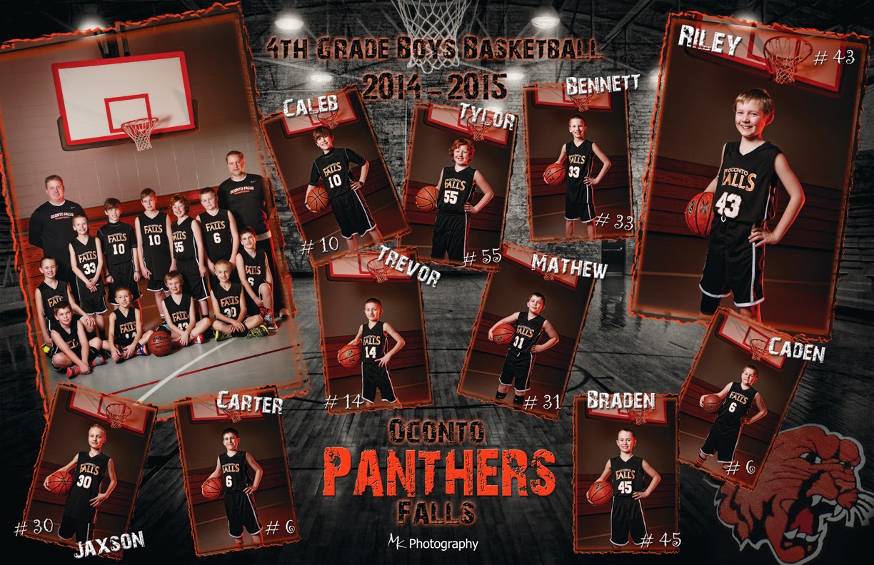 MK Photography Oconto Falls Youth Basketball Sports Photography MK