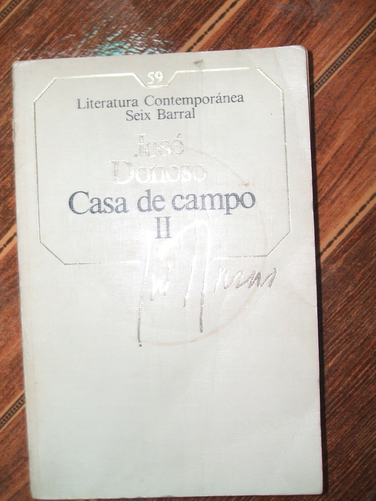 Librería Virtual Cachivache Libros José Donoso Casa de campo II