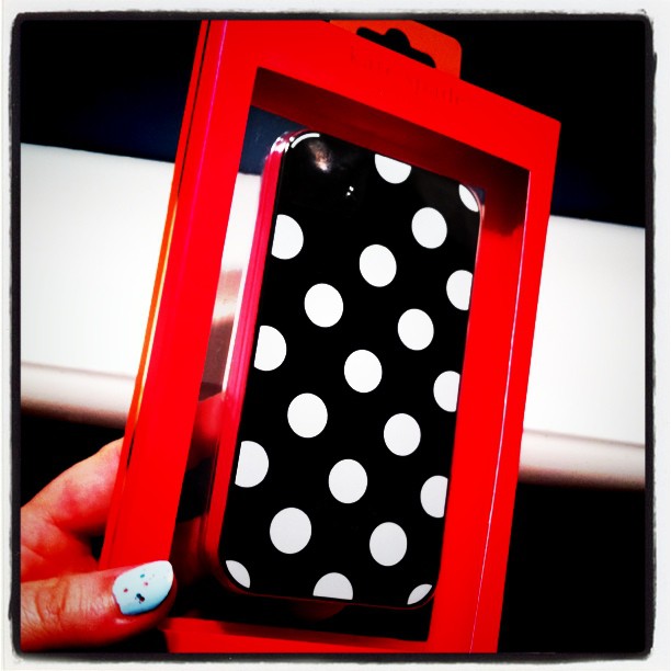 Shoe Daydreams Shattered Kate Spade iPhone Hard Case Sadness