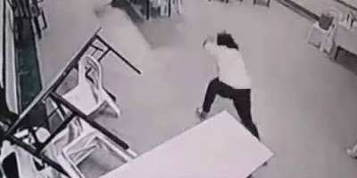 Video 'Hantu' Mengamuk di Hotel Gemparkan Jagat Maya