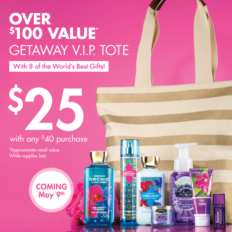 Canadian Daily Deals Bath & Body Works Canada Getaway VIP Tote + Coupons