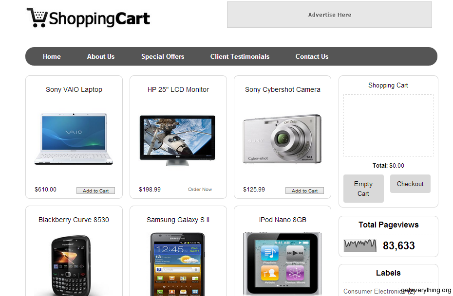 Store Blogger Templates Top 6 Ecommerce Shopping Blogger Templates