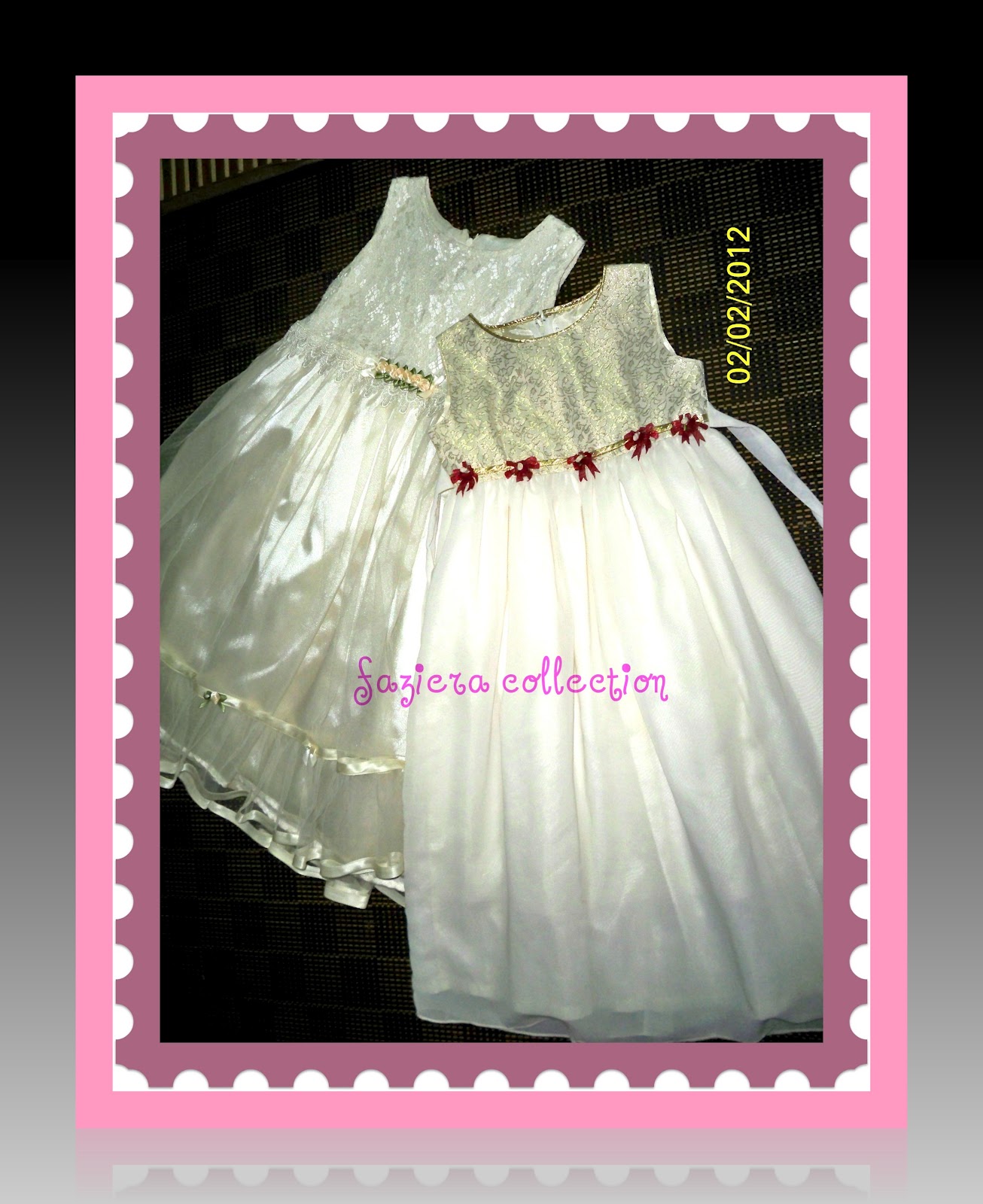 sewa baju flower girl