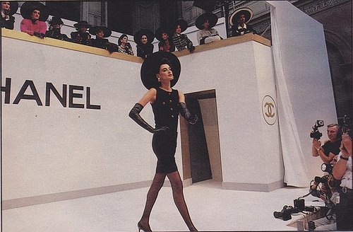 Inès de la Fressange for Chanel RTW FW 1985