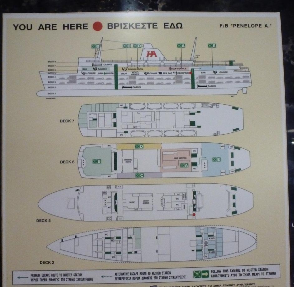 Deck Plan Ventura