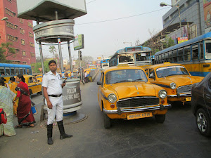 "Ambassador Taxi's" of Kolkata.