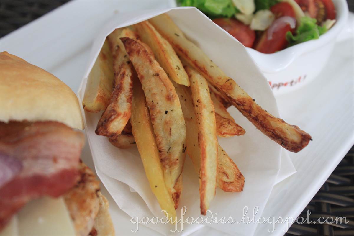GoodyFoodies Recipe Ovenbaked fries/chips with truffle oil