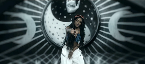 Yung Rapunxel Azealia Banks simbolismo Illuminati