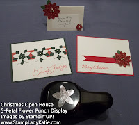 5-Stampin'UP!'s 5-Petal Punch Display from the 2011 Christmas Open House
