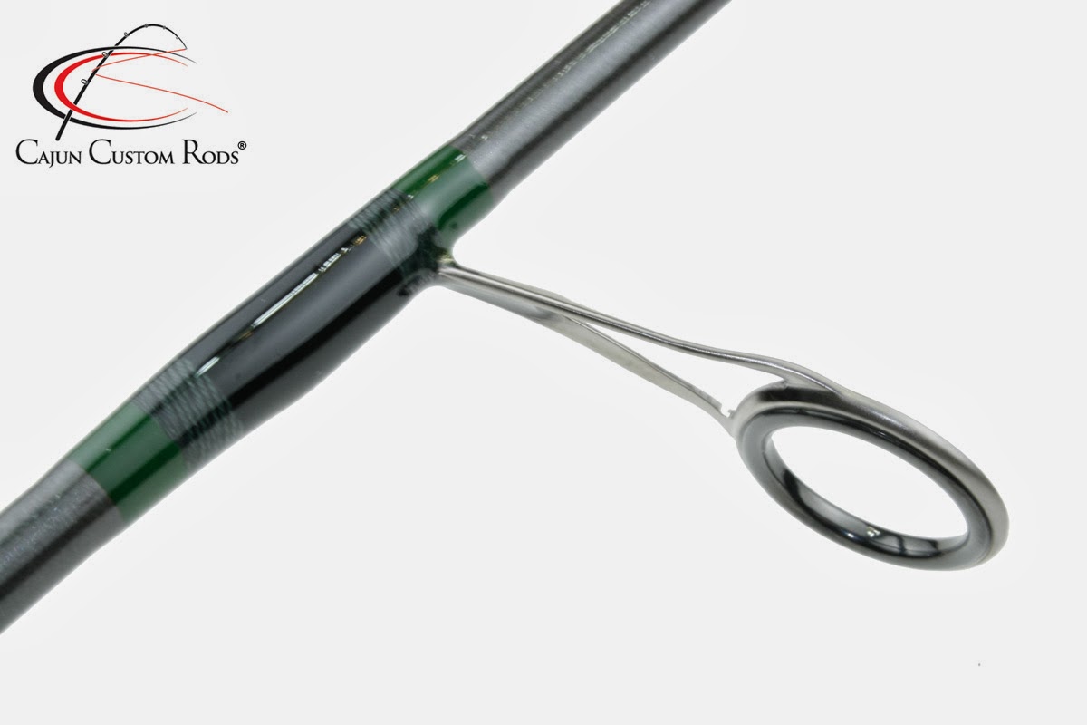 Cajun Custom Rods Ultralight Spinning Rod (green)