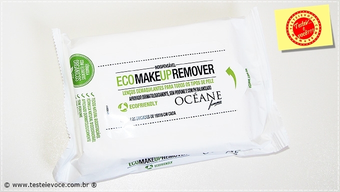 Lenços Demaquilantes Eco Makeup Remover – Océane