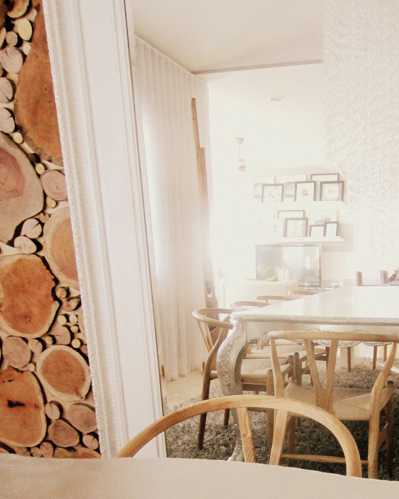 Contemporary Dining Room Tables with Leaf Dining Room Reveal, Hans Wegner Wishbone Chairs