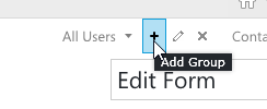 SharePoint Forms Designer groups