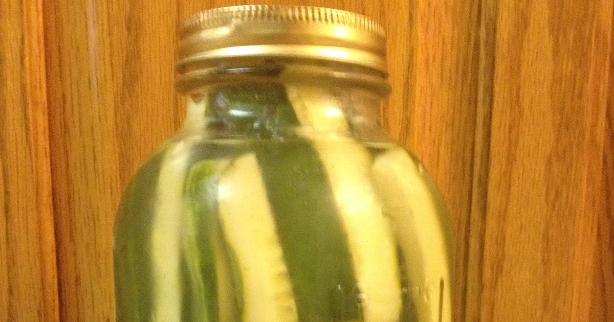 Crunchy Refrigerator Dill Pickle Spears Recipe