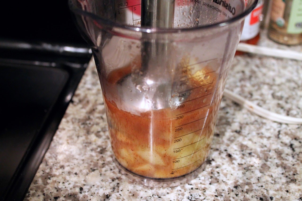 Cook In / Dine Out Fall Farro Bowl with Sausage, Yogurt and Apple