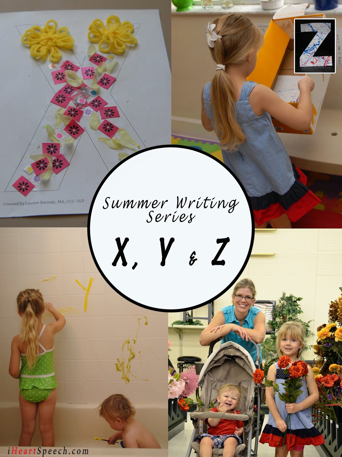 Summer Writing Series X, Y and Z