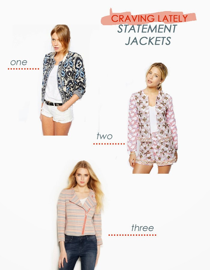 Adri Lately Craving Lately Statement Jackets