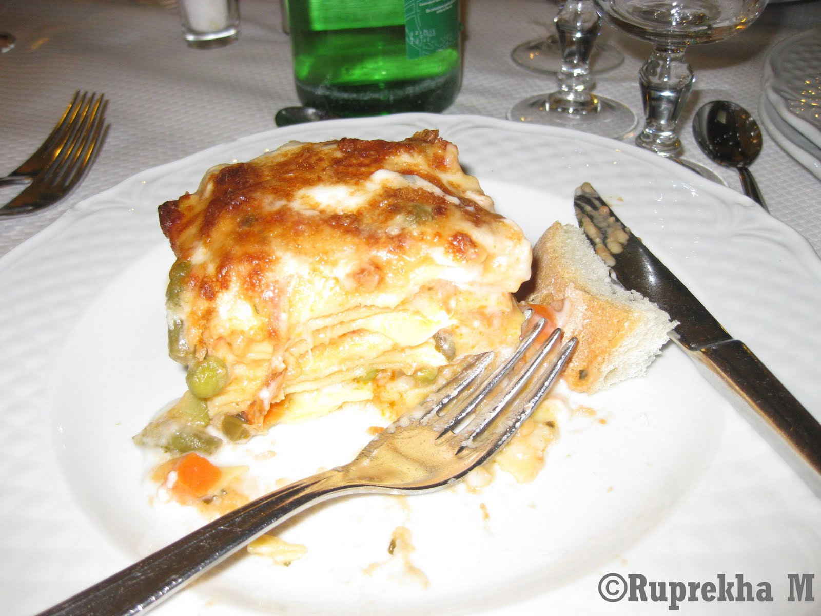 Feelings Lasagna in Italy