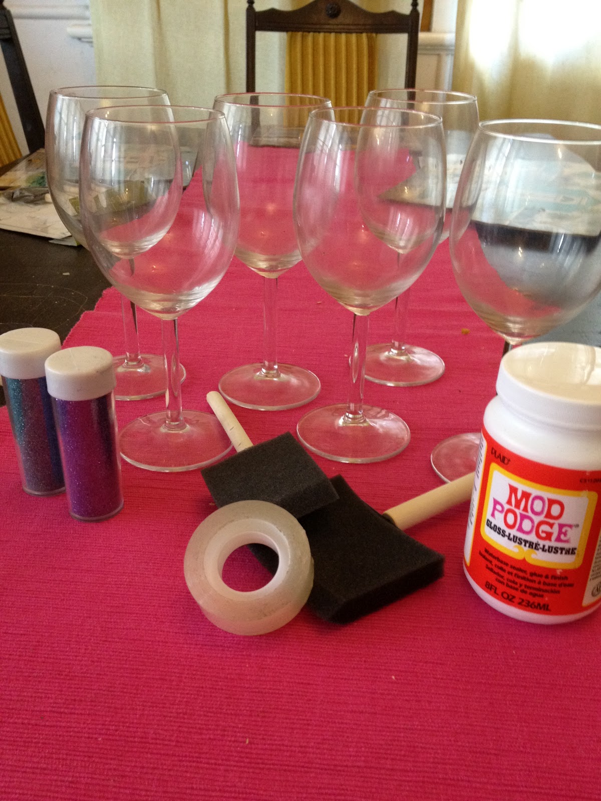 LeggyPops Home Funky wine glasses