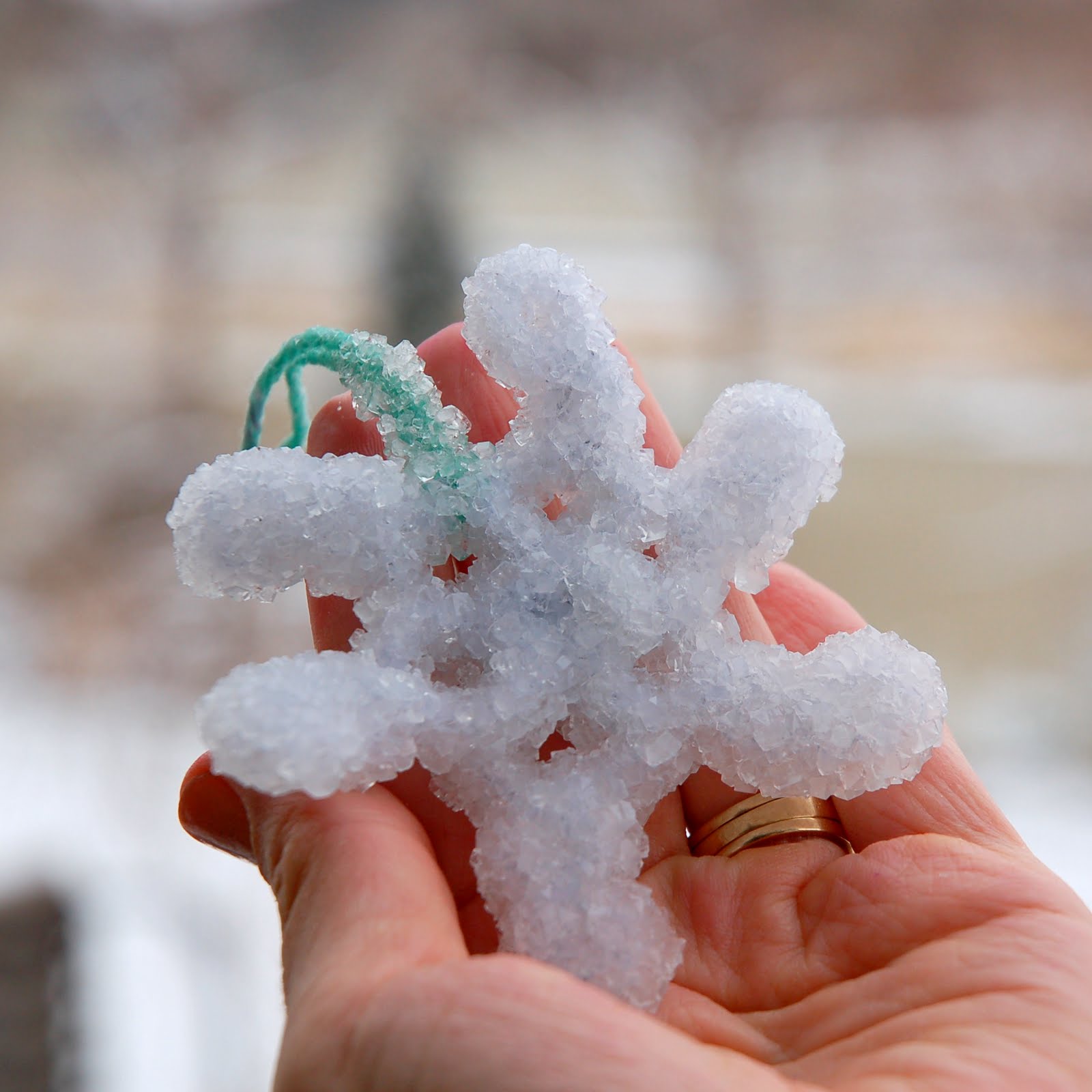 restlessrisa BORAX SNOWFLAKES