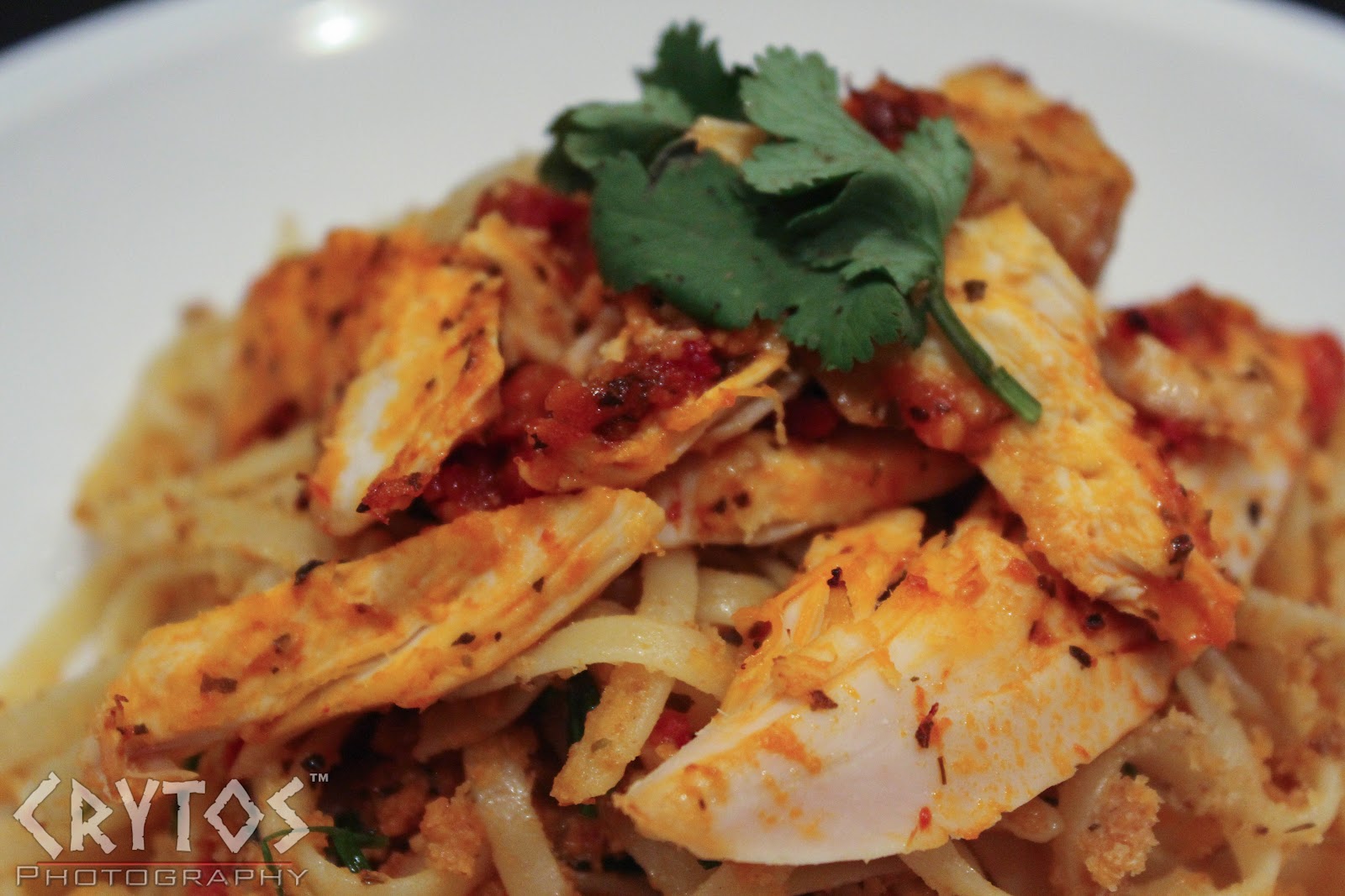 Grilled Chicken Breadcrumb Pasta Crytos Food