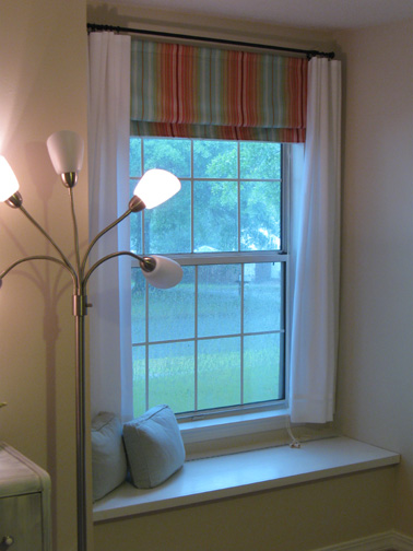 Curtains Ideas curtain rod roman shades : Roman Shades On Curtain Rod - Curtains Design Gallery