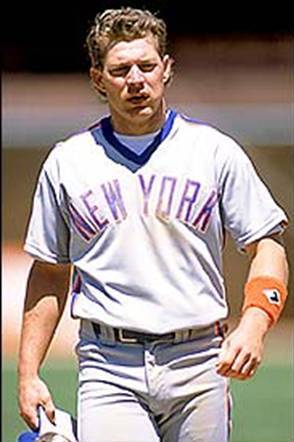 Circa 1988 Lenny Dykstra Game Worn New York Mets Helmet. , Lot #80488