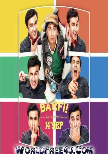 Poster Of Barfi (2012) All Full Music Video Songs Free Download Watch Online At worldfree4u.com