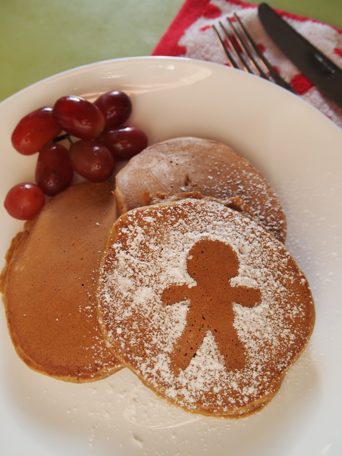 ジンジャーブレッドパンケーキのレシピ