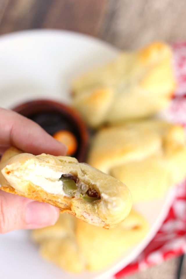 Mama Loves Food! Barbecue Bacon Jalapeno Popper Crescents