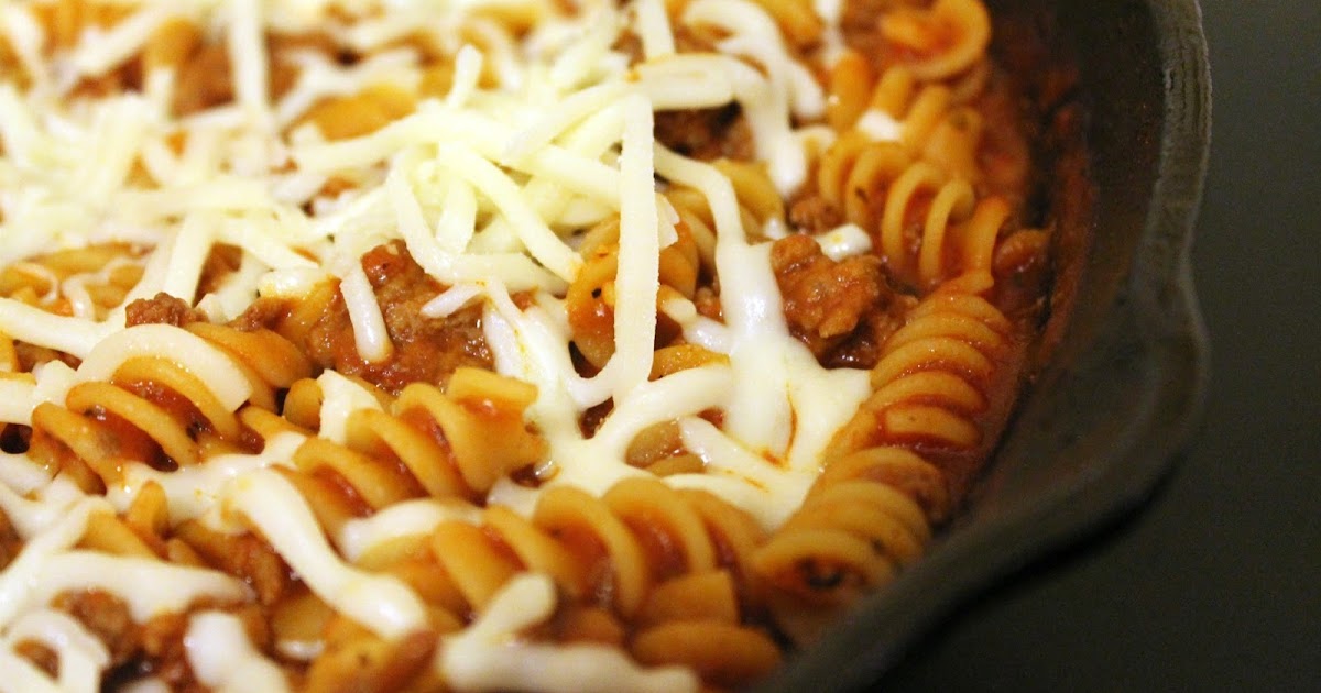 Pasta Skillet Dinner ChippaSunshine