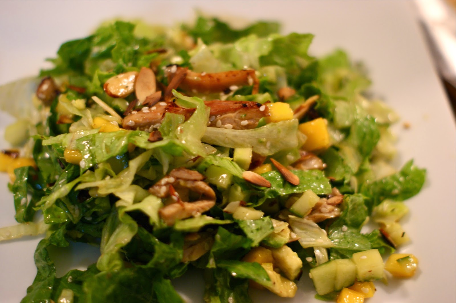 Meggie Frue Recipe Wednesday Asian Style Mango Avocado Chicken Salad