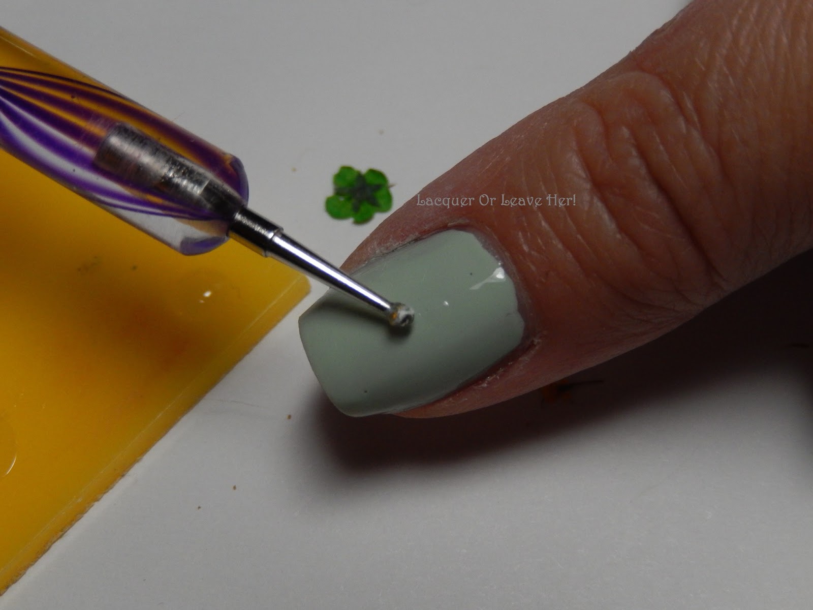 Lacquer or Leave Her! Tutorial Working with dried flowers )