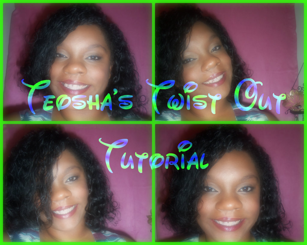 Teosha S Twist Out Tutorial The Limegreen Flamingo