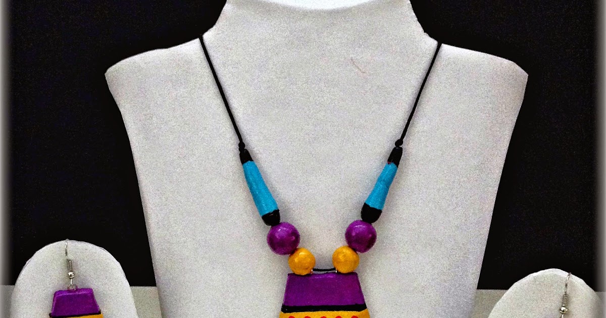 KRIYATIVE KALEIDOSCOPE DIY TERRACOTTA JEWELLERY MAKING MATERIALS