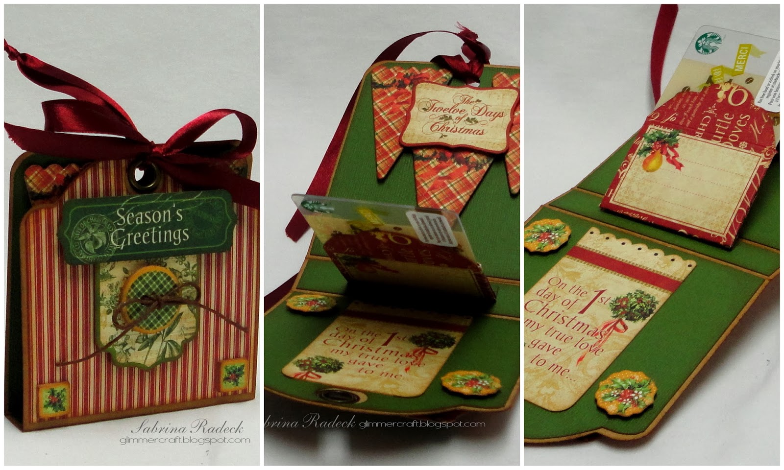 Gift Card Holders You Can Hang in Your Tree! Aspiring to Creativity