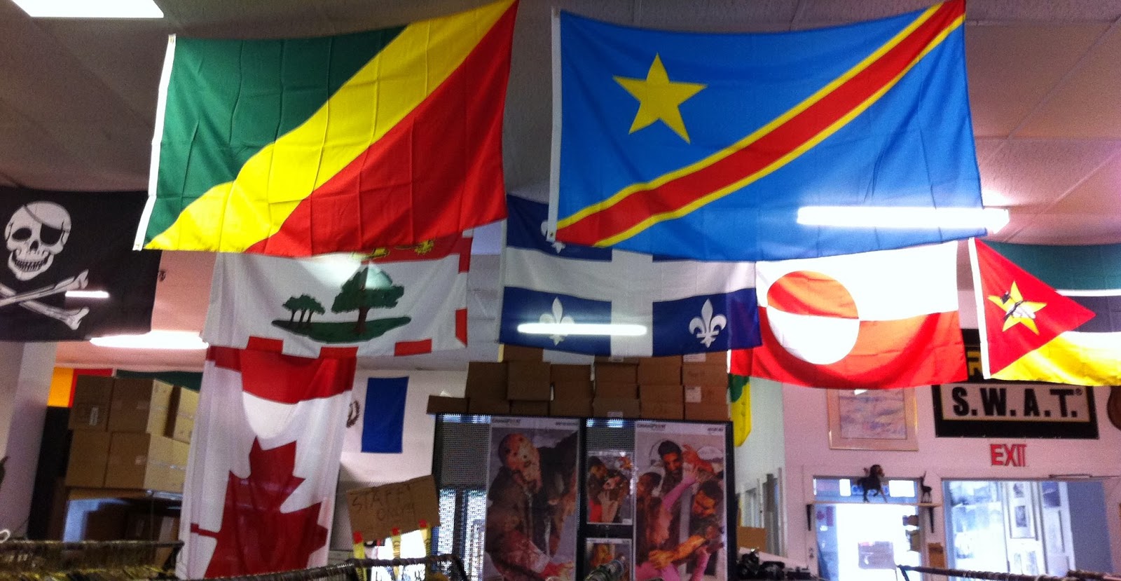 The Halifax Army Navy Store FLAGTASTIC FLAGS!!