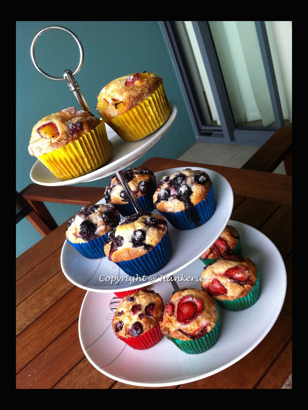Colourful Fruity Cupcakes Hankerie