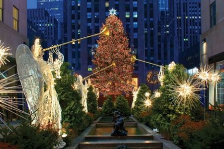 Rockefeller Center Natale.Semplicemente Io L Albero Di Natale Di Rockefeller Center A New York