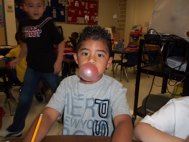 Mrs. Wood's Kindergarten Class Bubble Day!