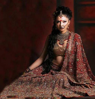 Bridal sarees are conventional marriage wear for the women living in the 