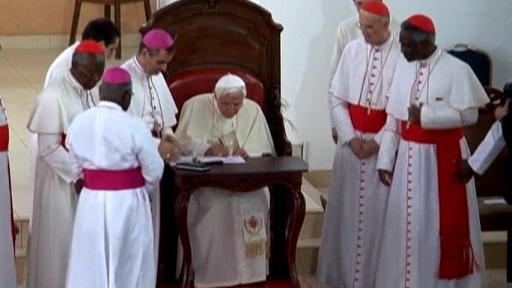 RISE AND RISE AGAIN UNTIL LAMBS LIONS AFRICAE MUNUS handed to