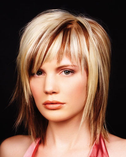 cute haircuts medium hairs